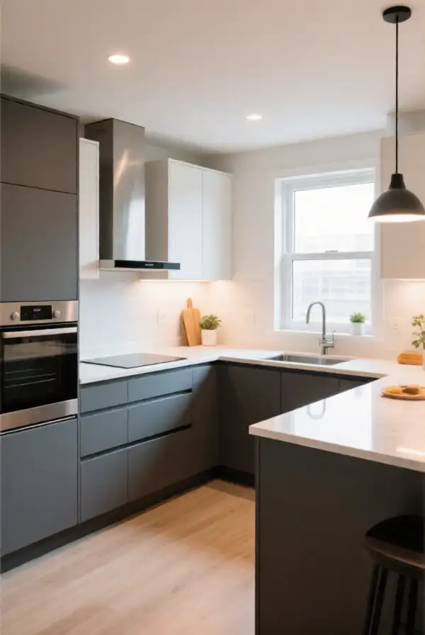 L-Shaped Kitchen Layout