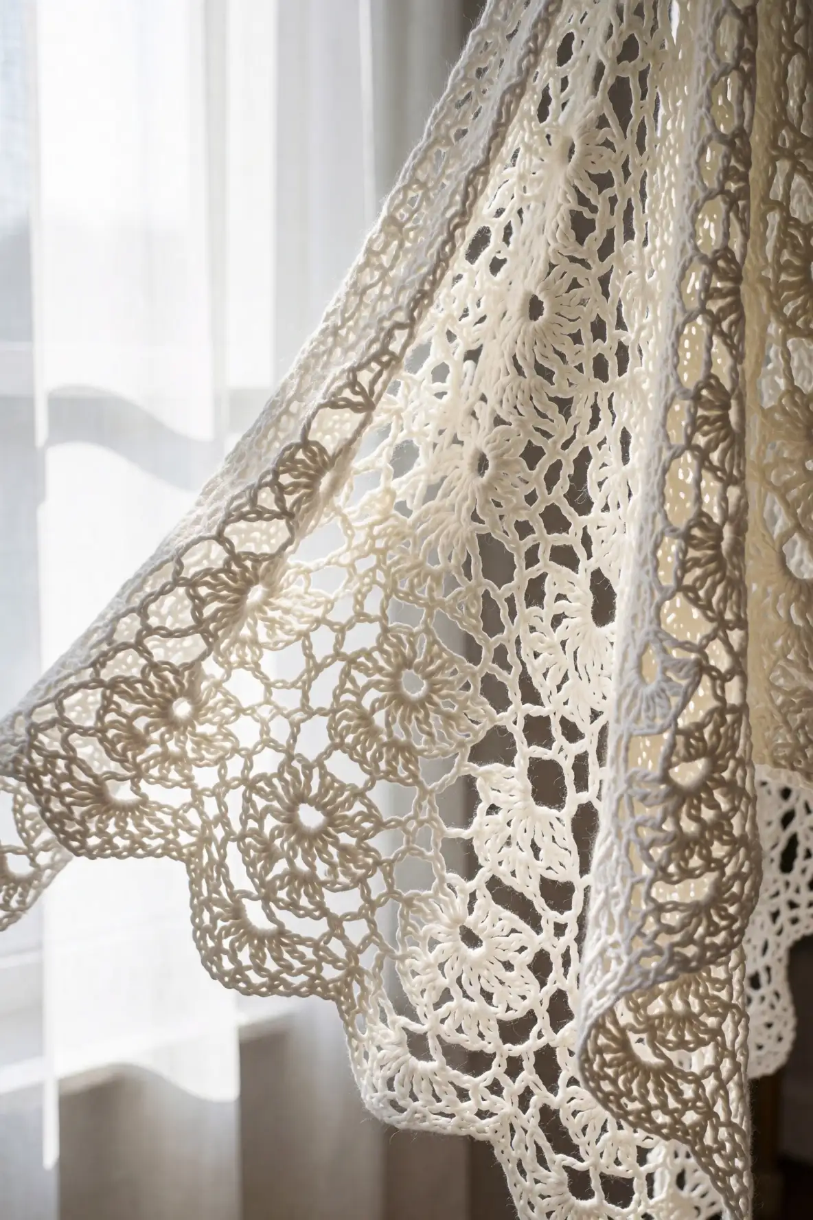 Lacy Texture with Airy Dimension