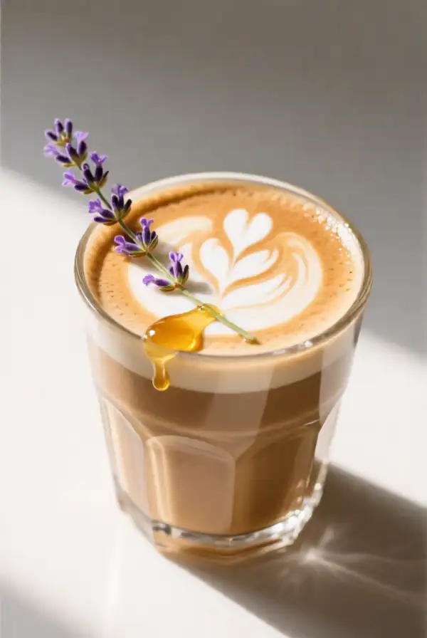 Lavender Honey Latte