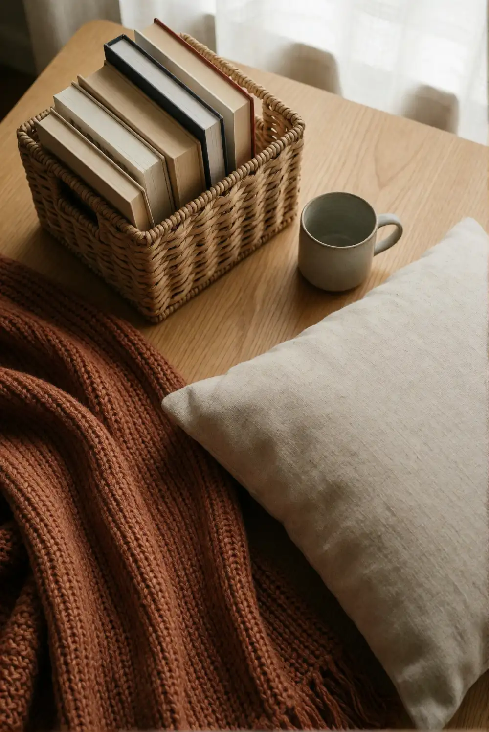 Layer a Cozy Reading Nook with Autumn Textures