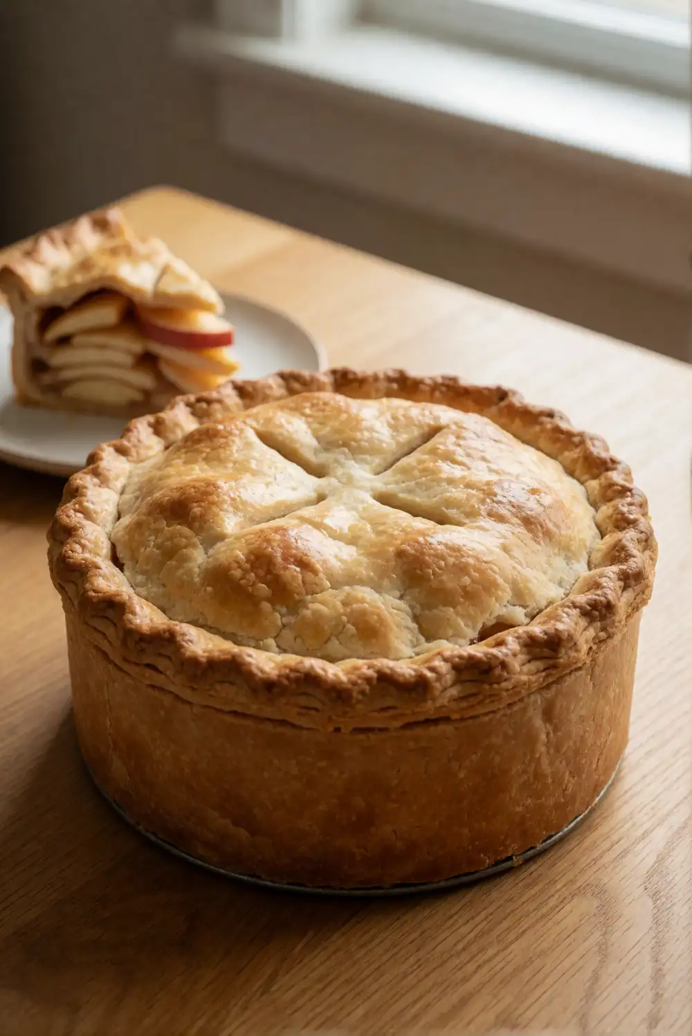 Layer a Deep-Dish Apple Pie