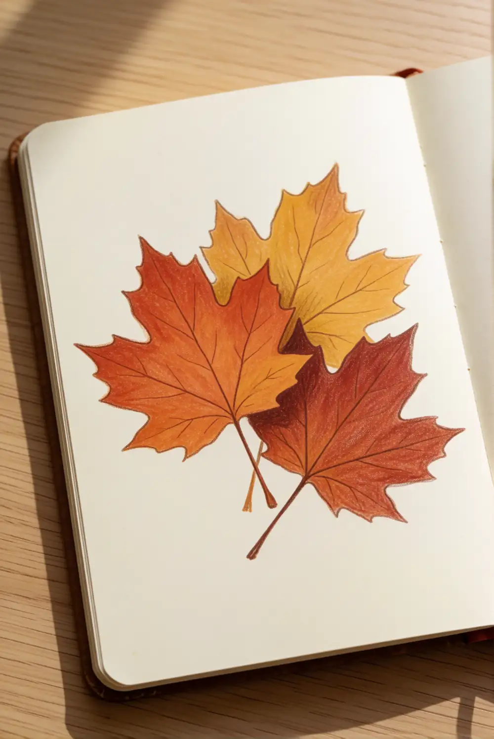 Layered Autumn Leaves