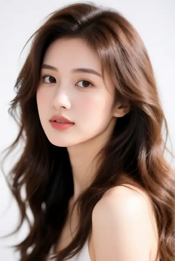 Layered Hair with Waves