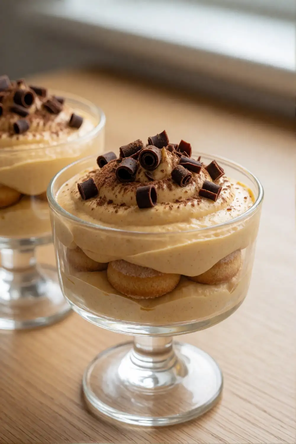 Layered Pumpkin Tiramisu Cups