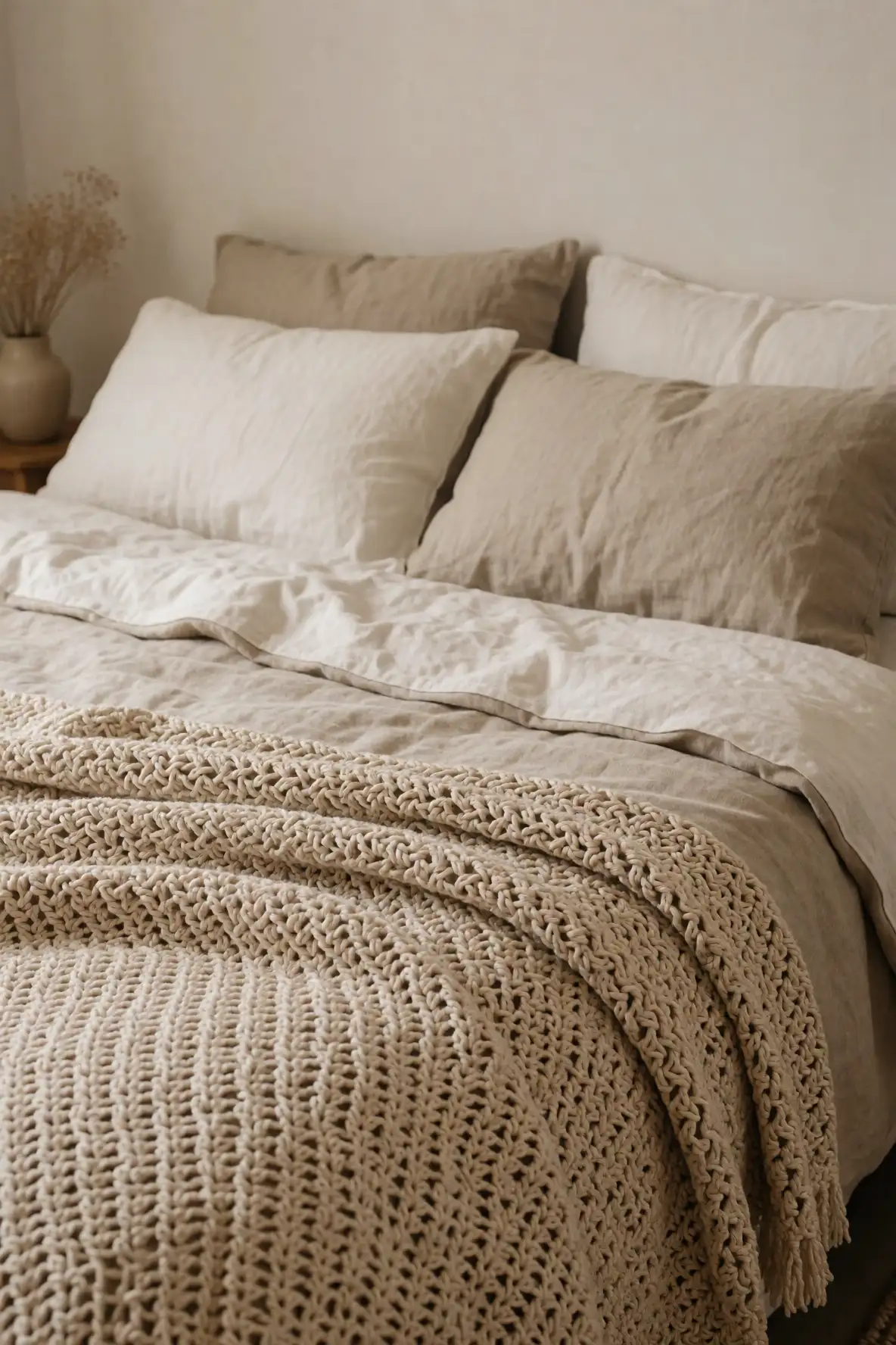 Layering Crochet Blankets On Beds