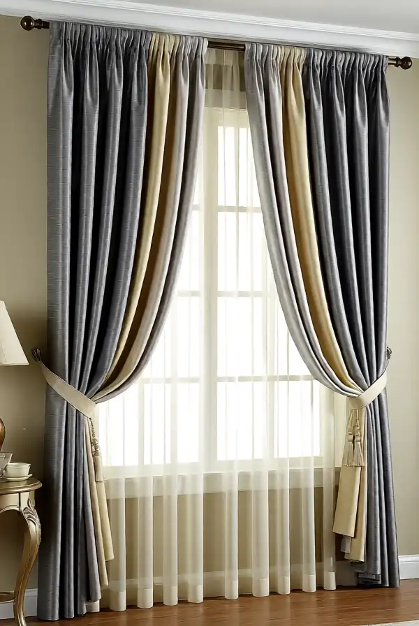 Layering Light Curtains with Traditional Drapes
