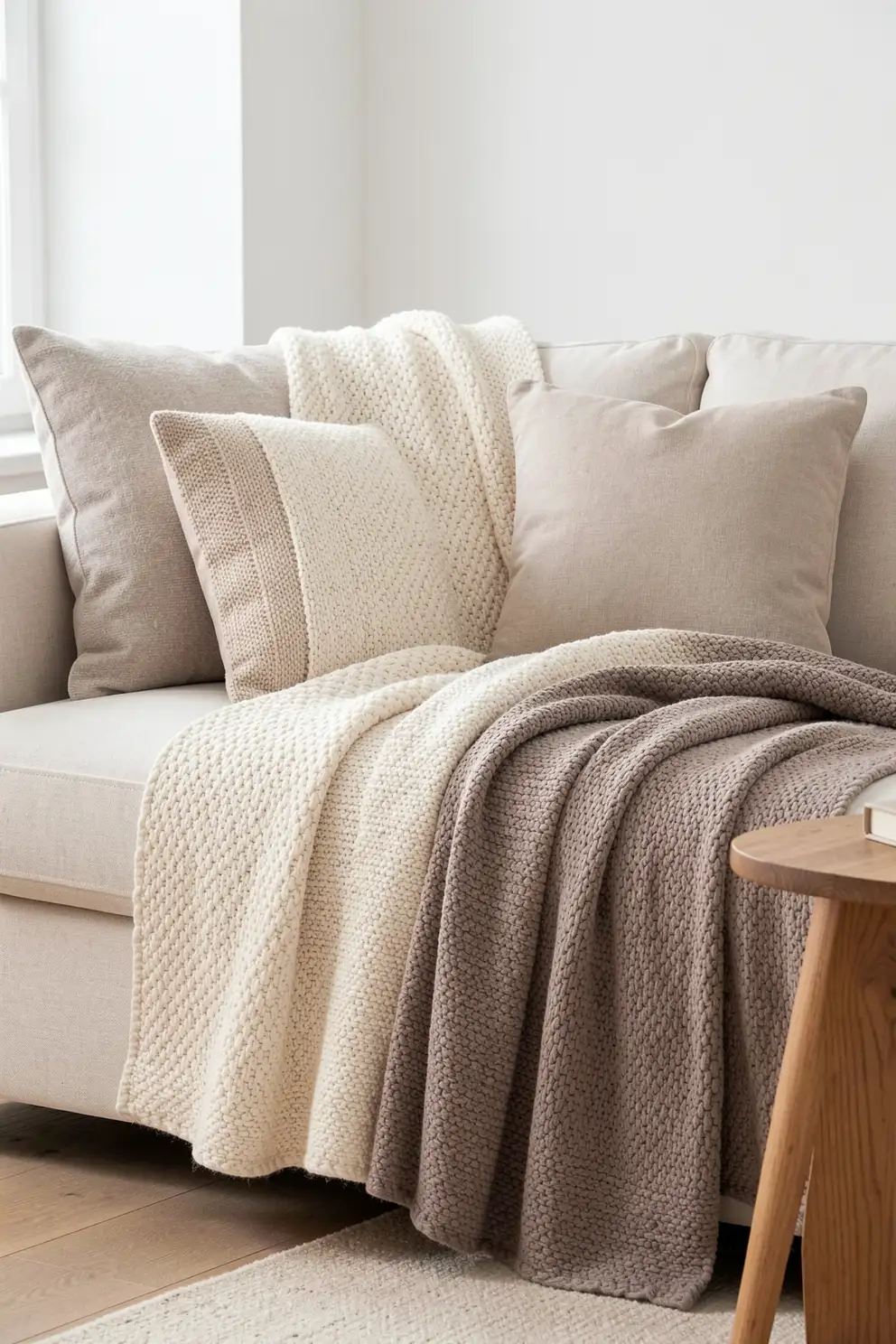 Layering Neutral Tones for Calm Decor