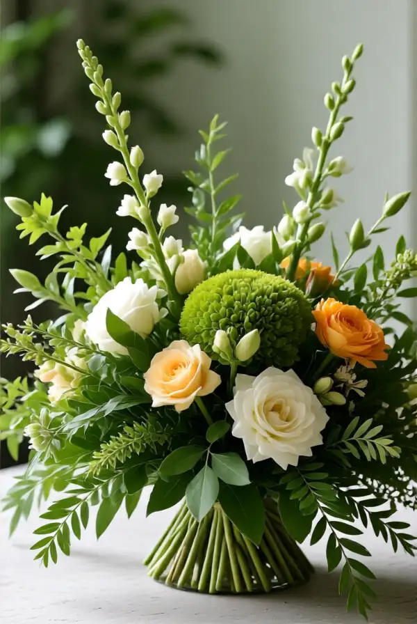 Layering with Greenery