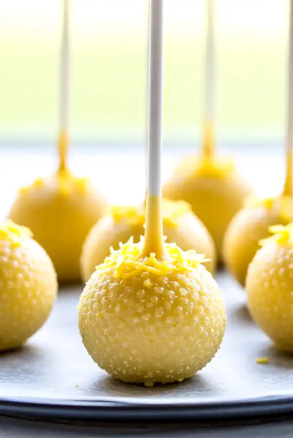 Lemon Cake Pops