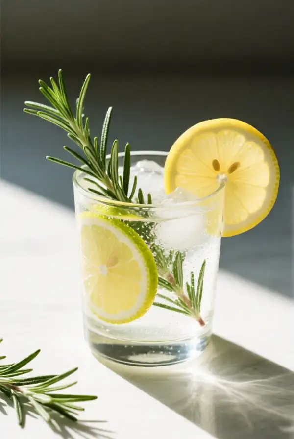 Lemon Lime Rosemary Fizz