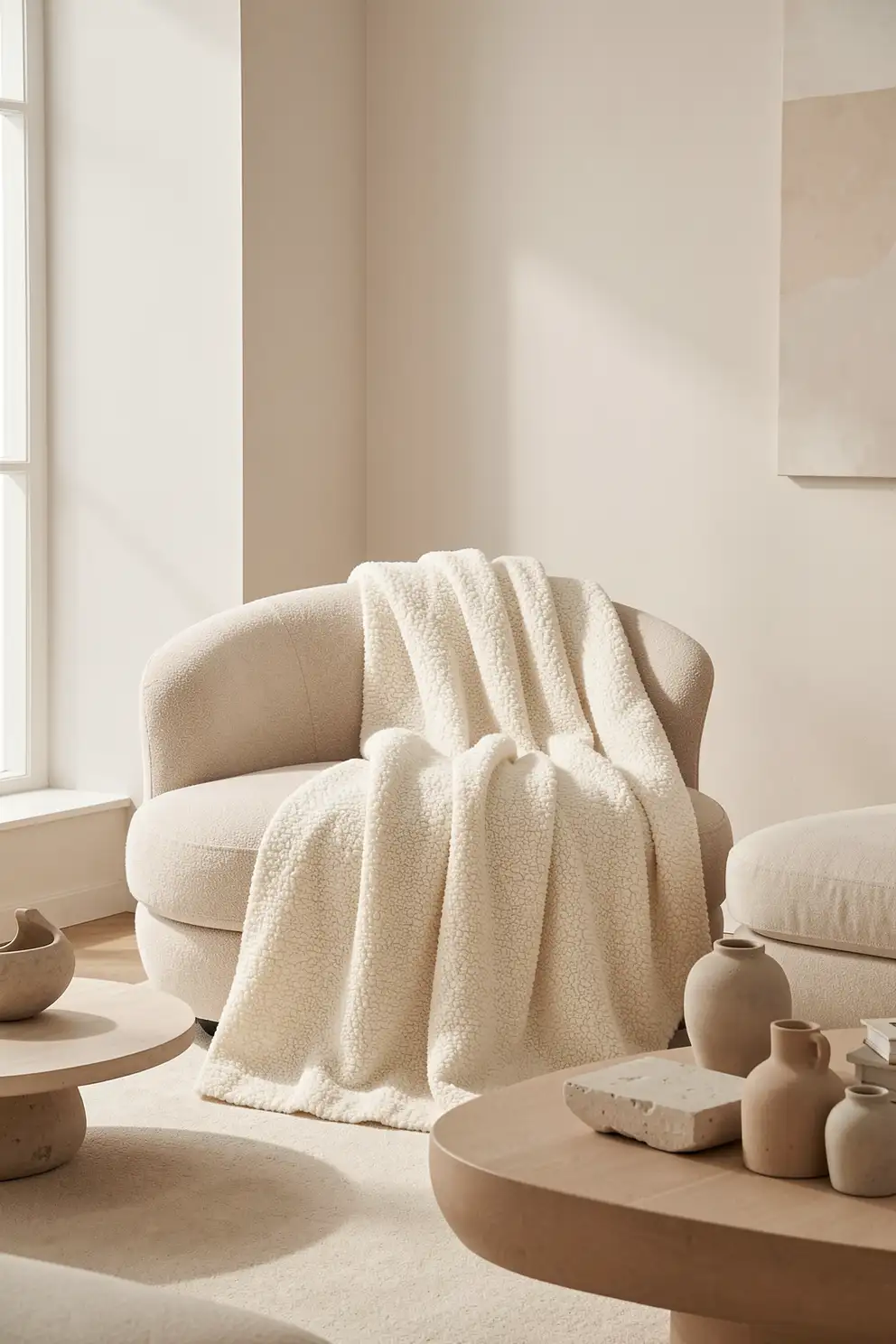 Let Boucle Bring Soft Sculptural Warmth