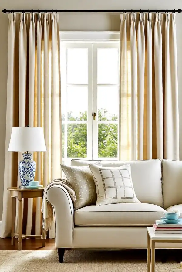 Light Fabrics in Home Decor