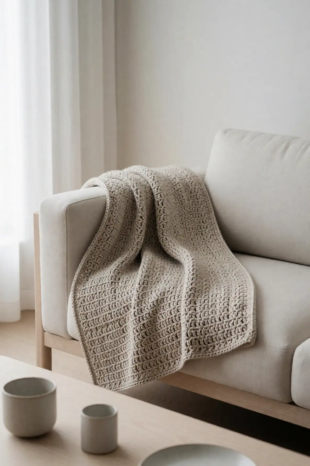Linen Look Stitches for Minimal Rooms