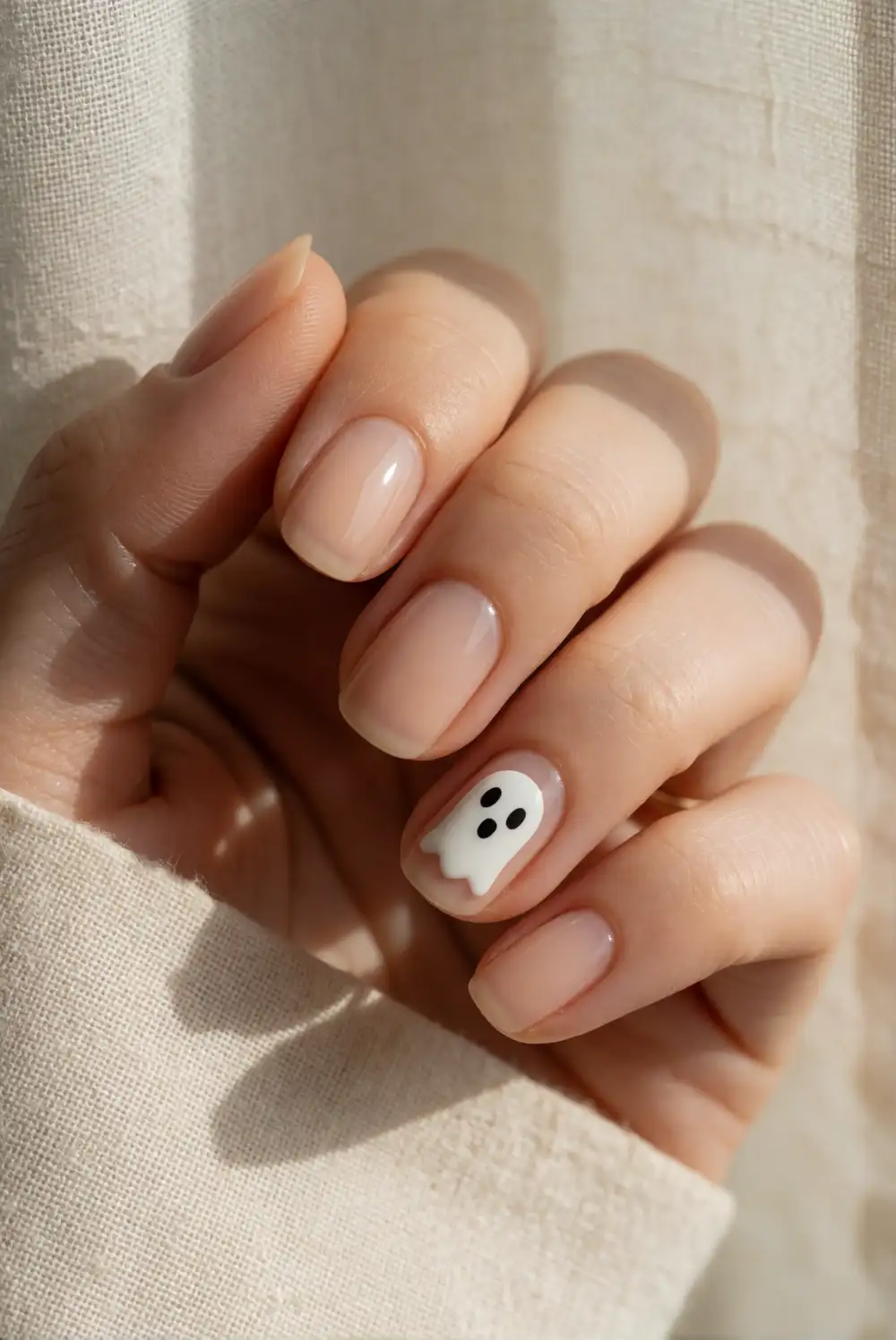 Little Ghost Accent Nails