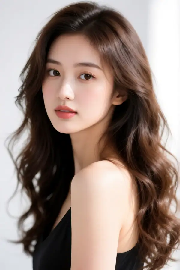 Long Layers with Curls