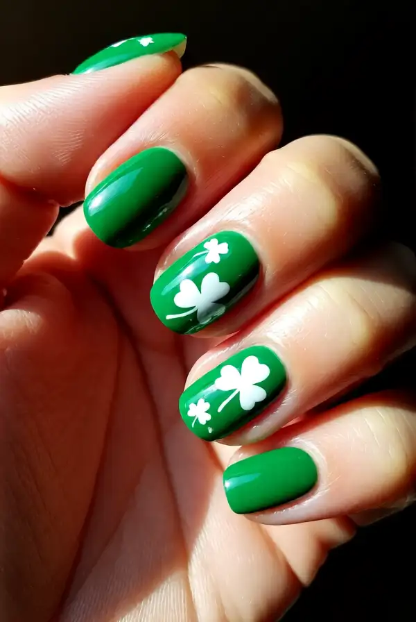 Lucky Four-Leaf Clovers