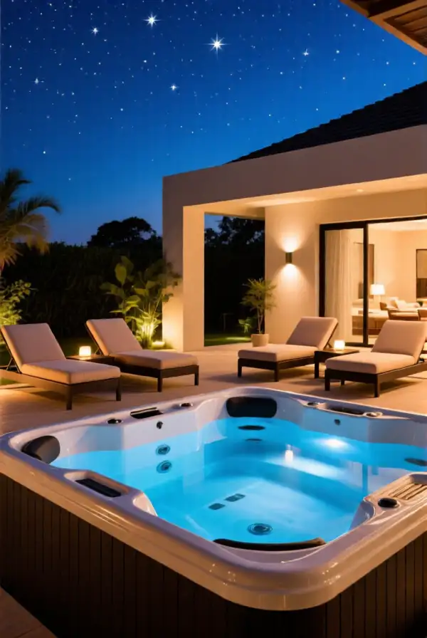 Luxurious Resort-Style Jacuzzi