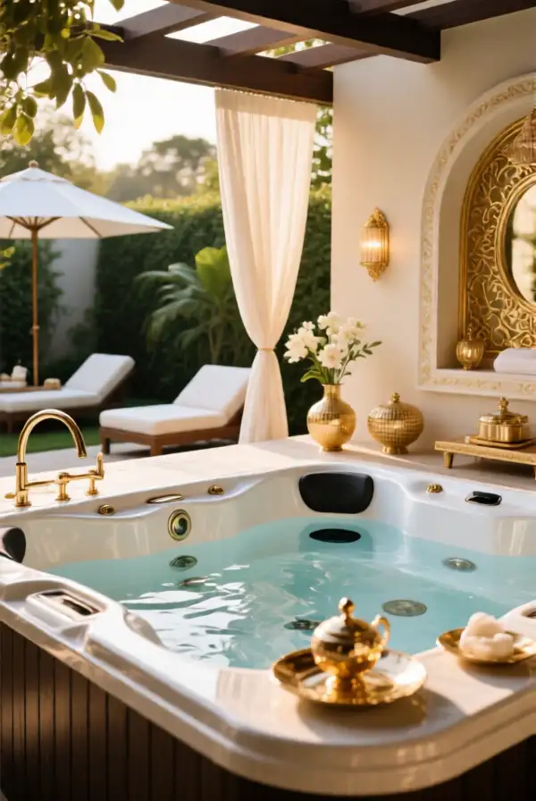 Luxury Spa-Style Jacuzzi Layouts