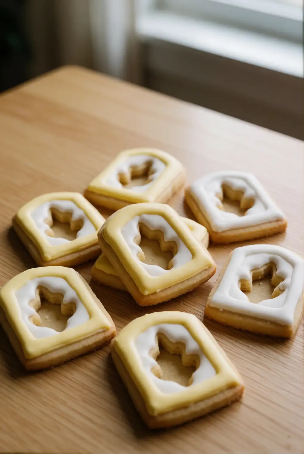 Make Frosted Window Cookies with Autumn Cutouts