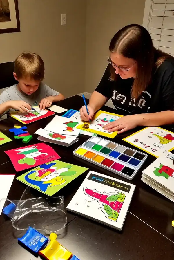 Make Holiday Cards Together