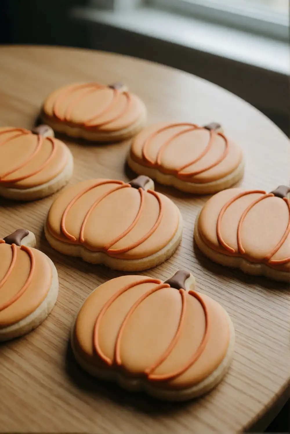 Make Pumpkin Cookies with Soft Spiced Details