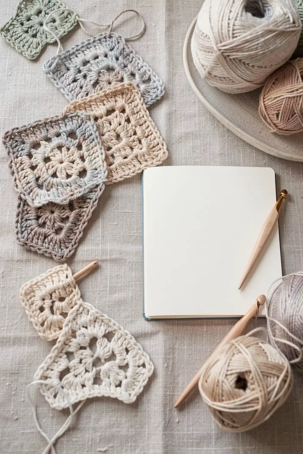 Making a Texture Journal for Crochet Growth