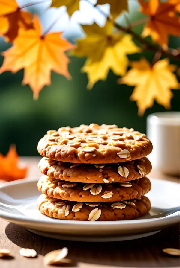 Maple Oat Cookies