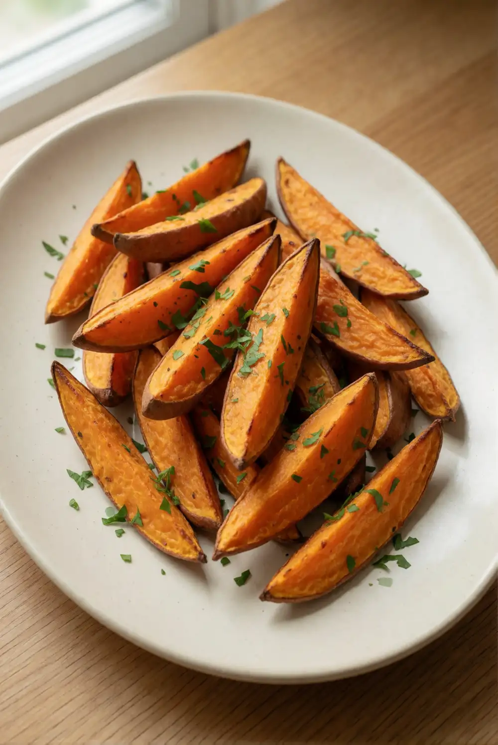 Maple Roasted Sweet Potato Platter