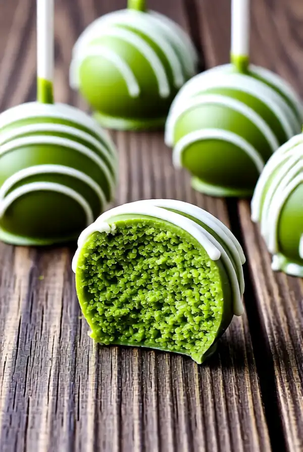 Matcha Cake Pops