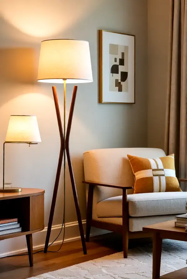Mid-Century Inspired Floor Lamps