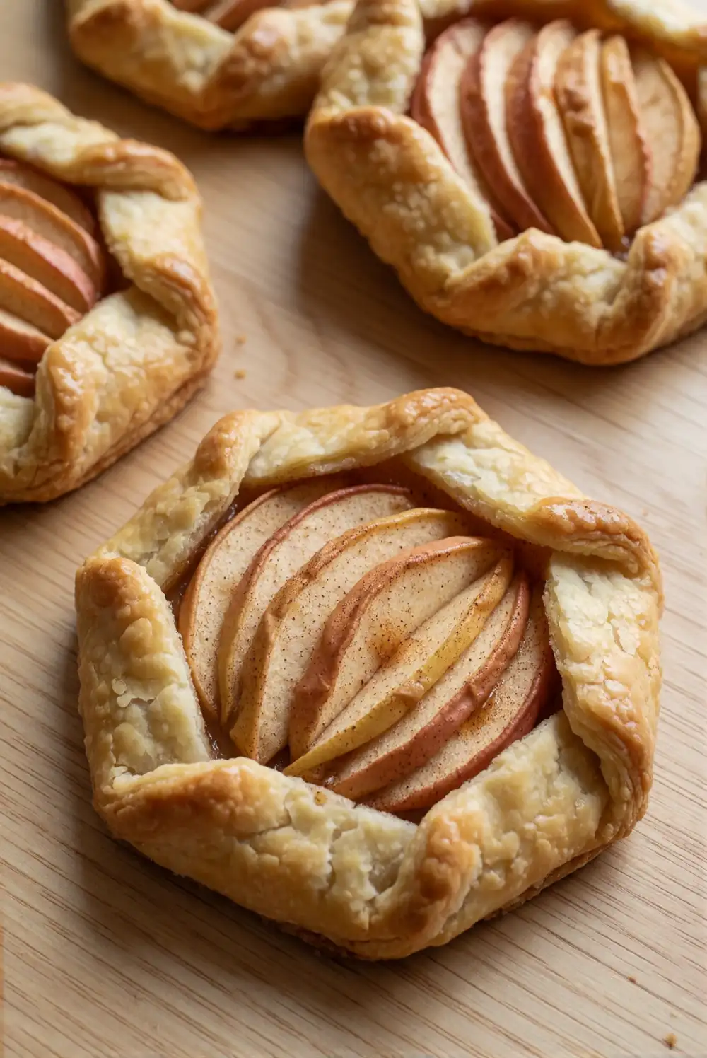 Mini Apple Galettes with Cinnamon