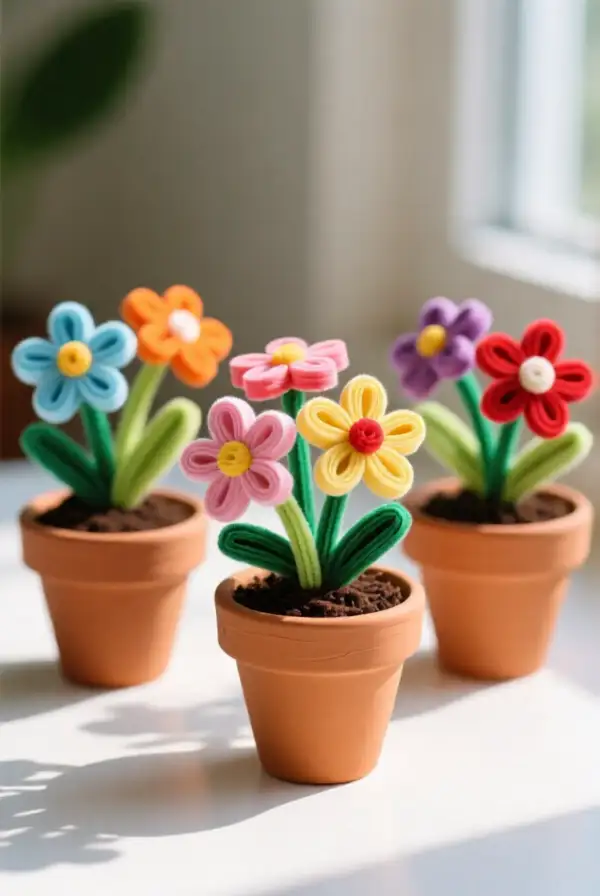 Mini Flower Pot Arrangements