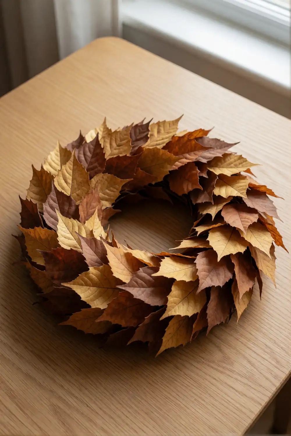 Mini Leaf Wreath
