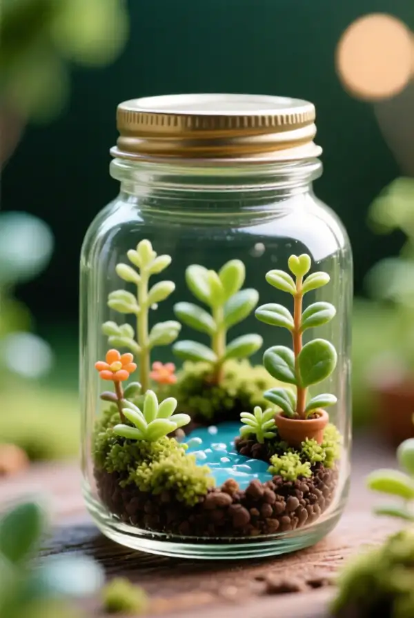Miniature Garden Jars