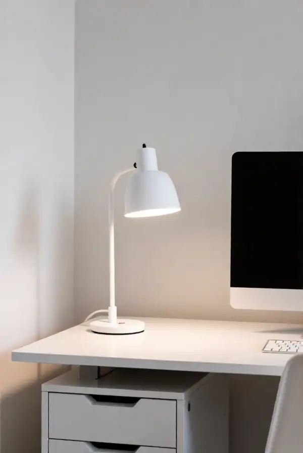 Minimalist White Lamps