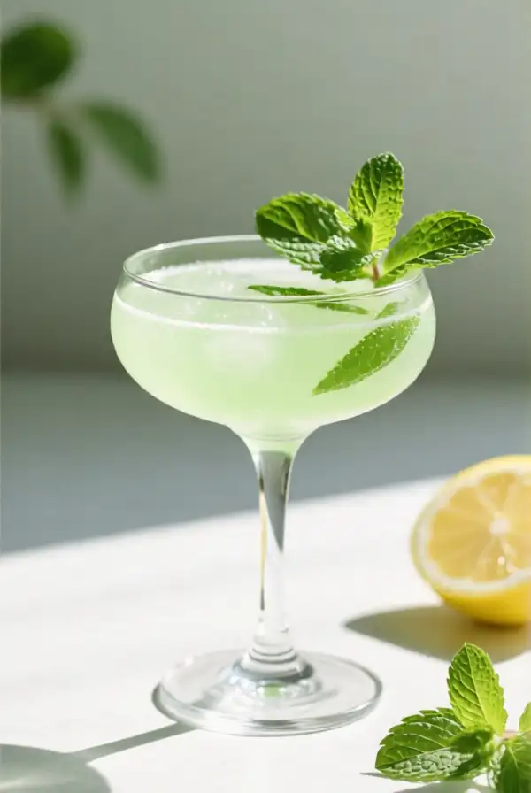 Mint Lemonade Mimosa