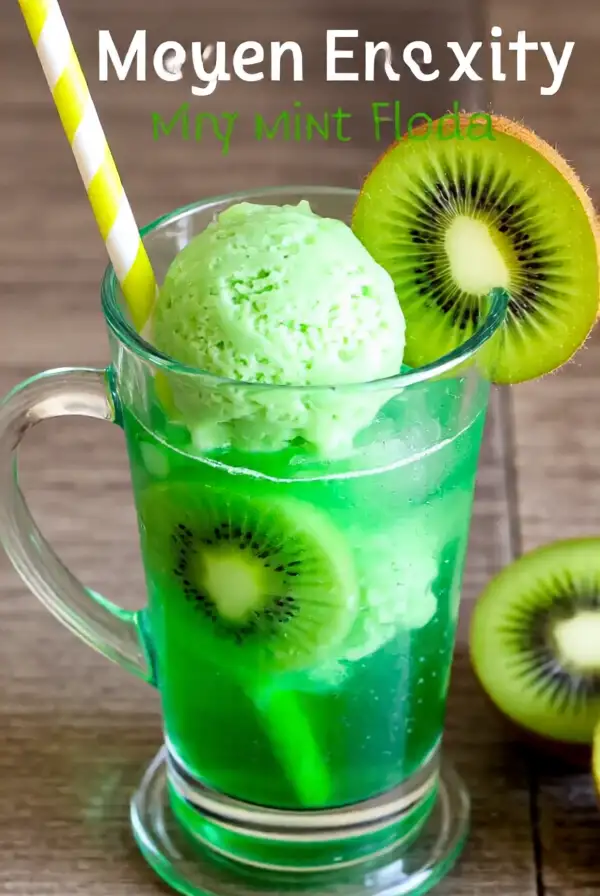 Minty Kiwi Float