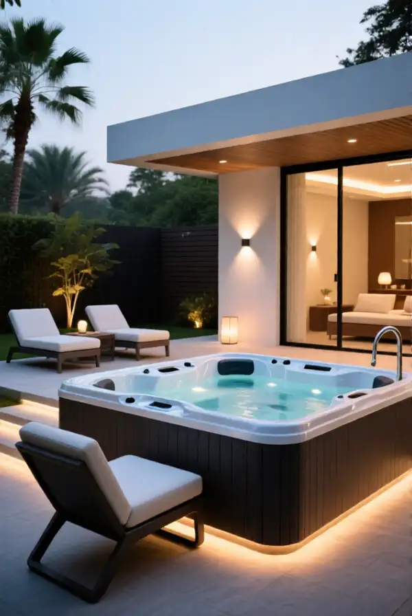 Modern Outdoor Spa Experiences