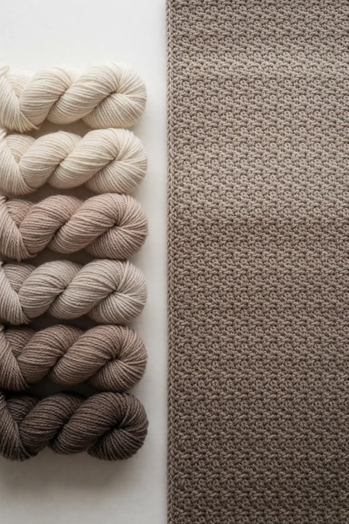 Monochrome Tonal Yarn Families