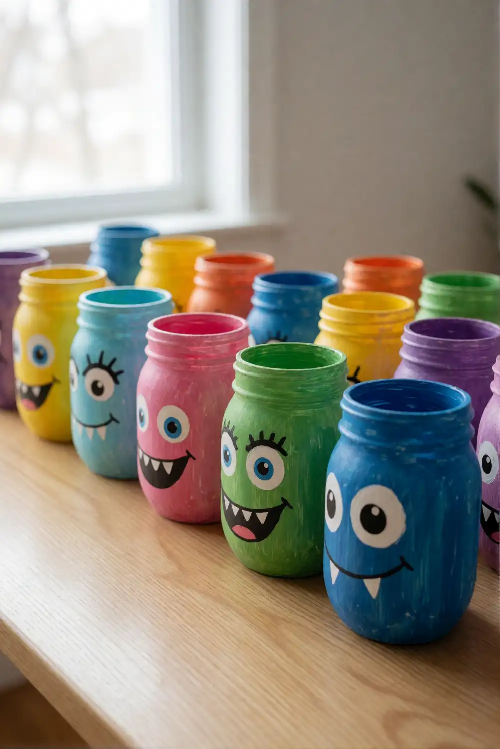Monster Mason Jars
