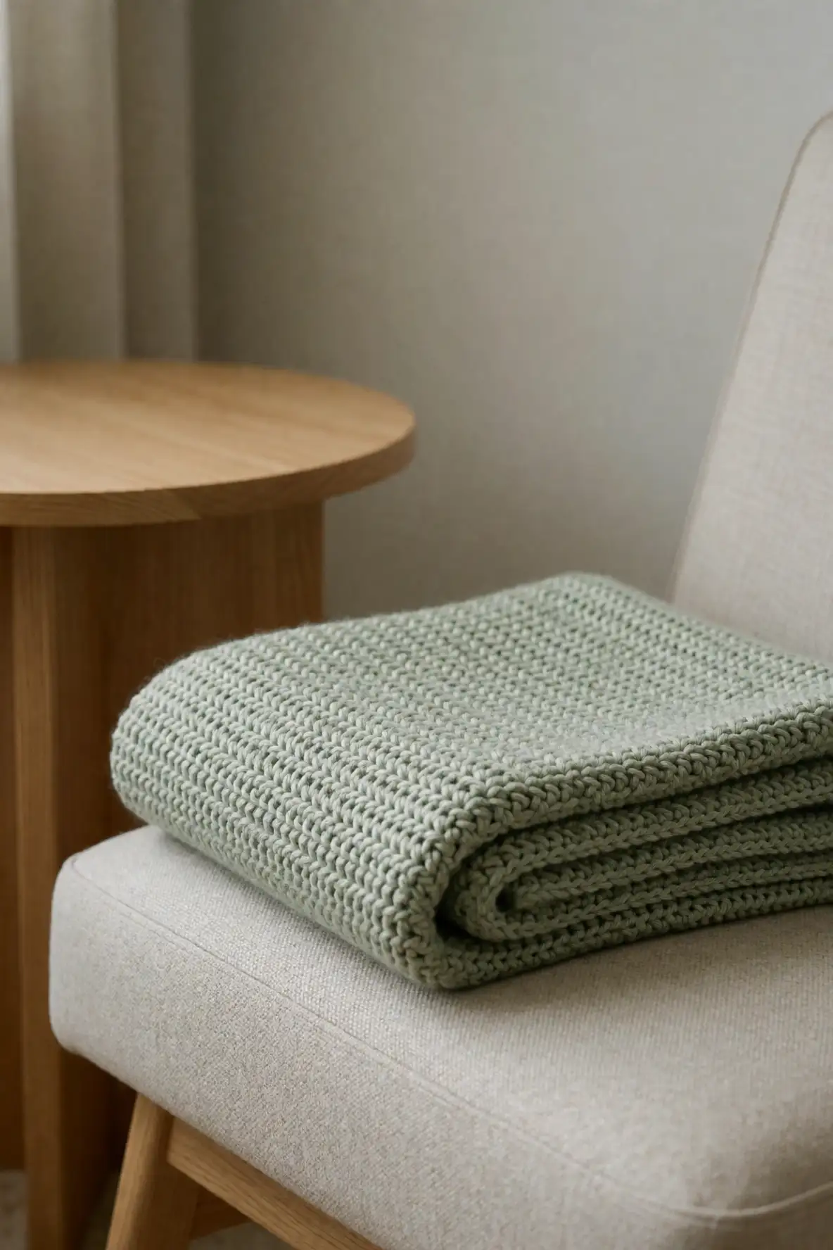 Moss Stitch Layers With Quiet Charm