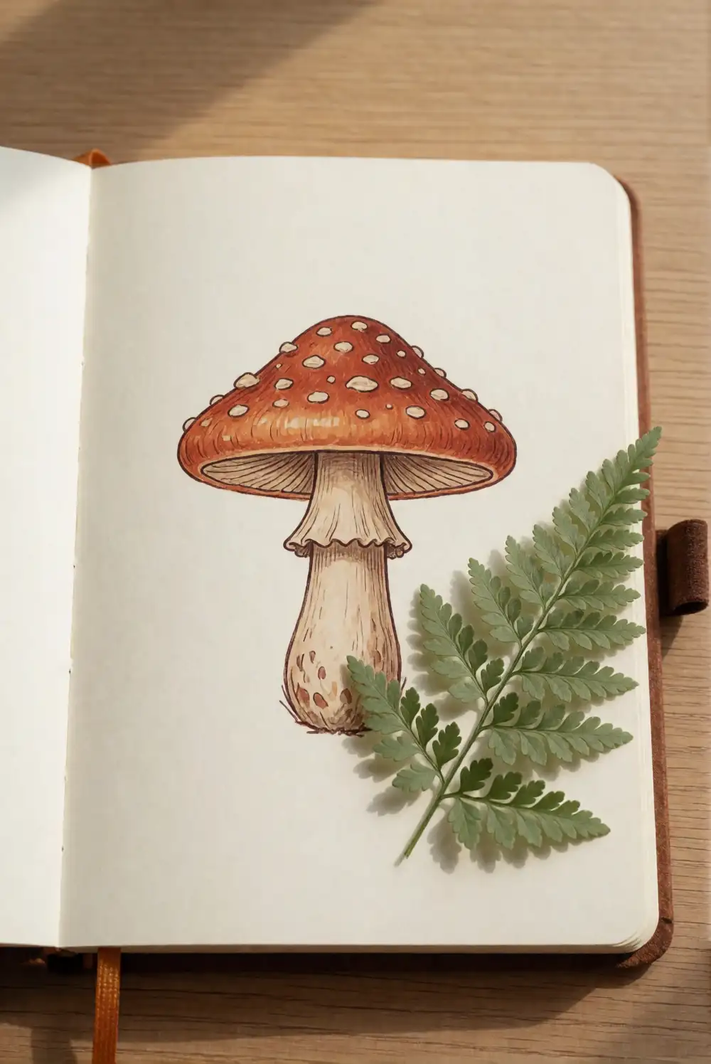 Mushroom and Fern Corner