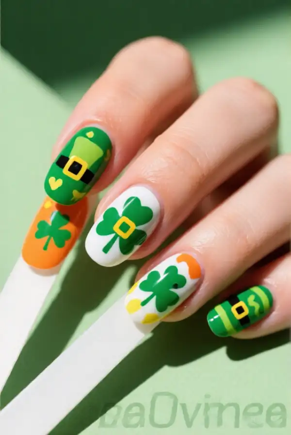 Nail Wraps with Fun Designs