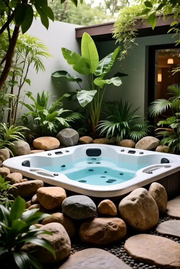 Natural Surrounding Jacuzzis