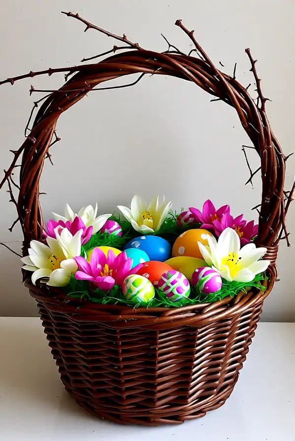 Nature-Inspired Easter Baskets