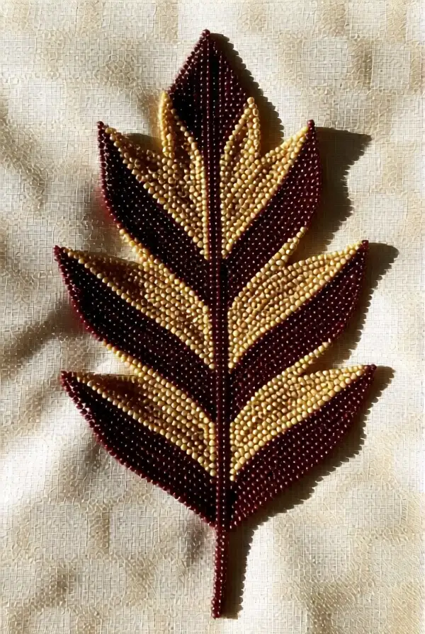 Nature-Inspired Leaf Pattern
