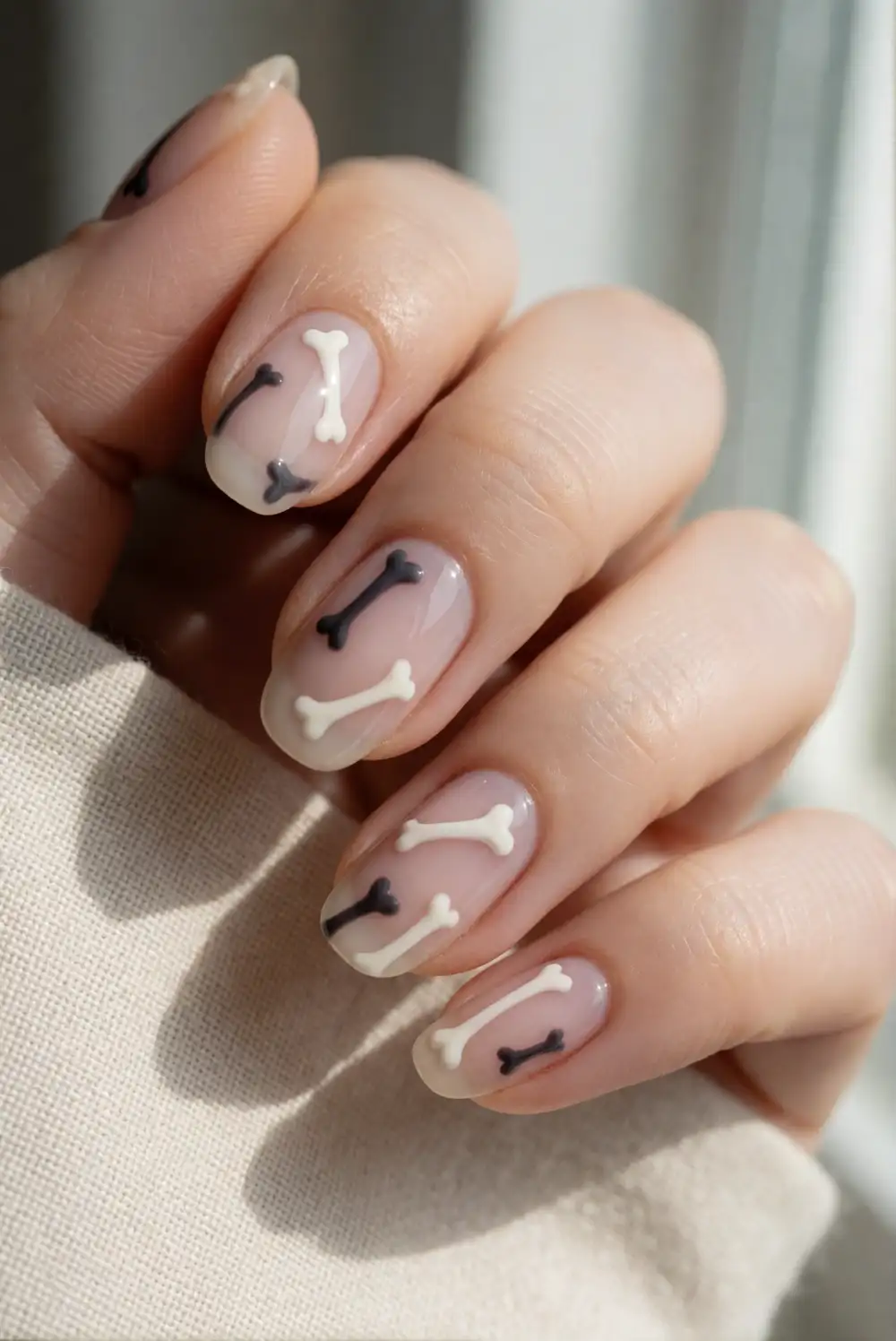Negative Space Bone Designs