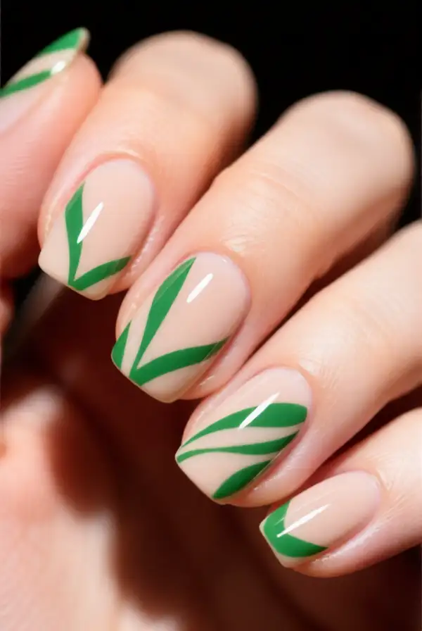 Negative Space Nail Art