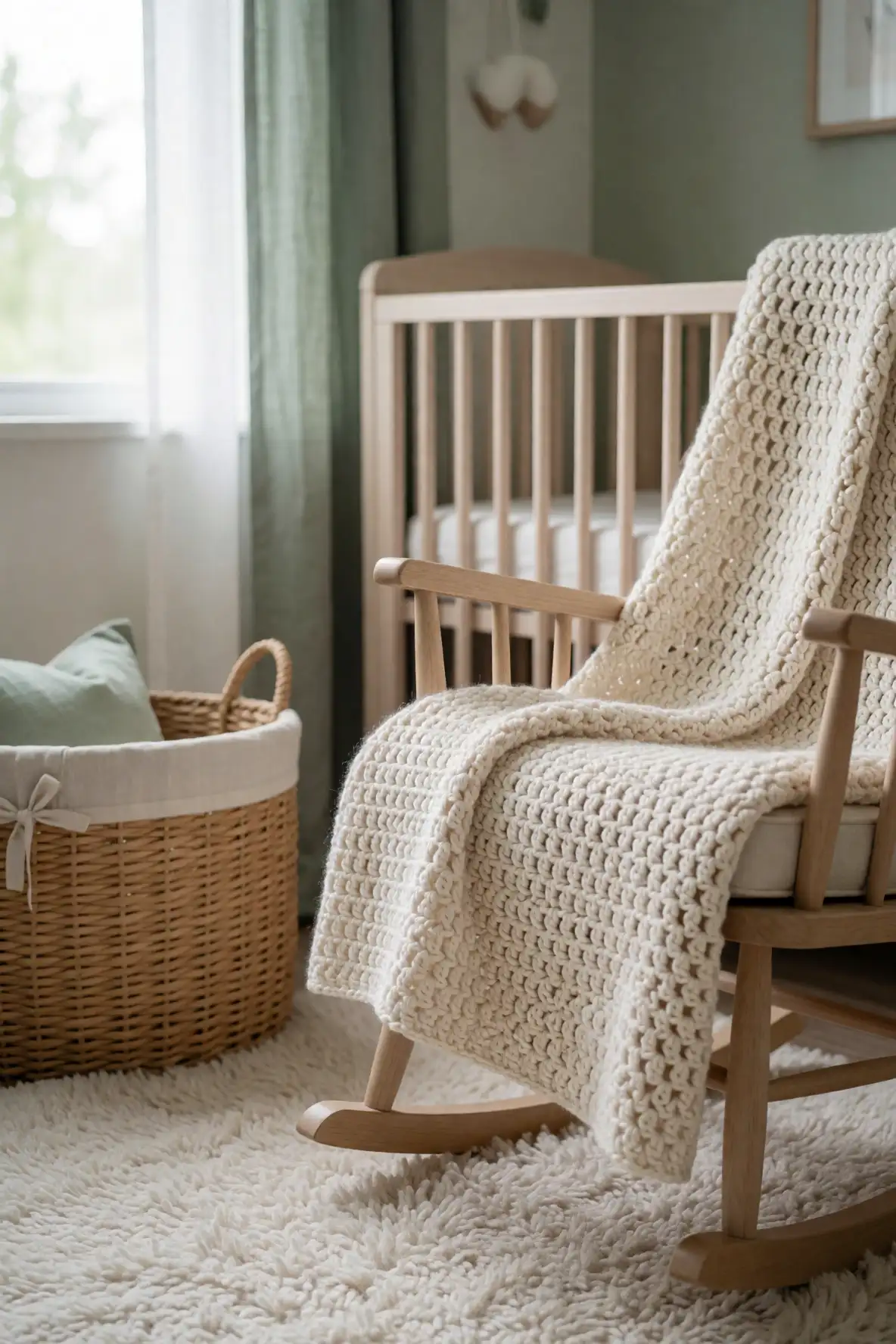 Nursery Corners With Gentle Crochet Texture