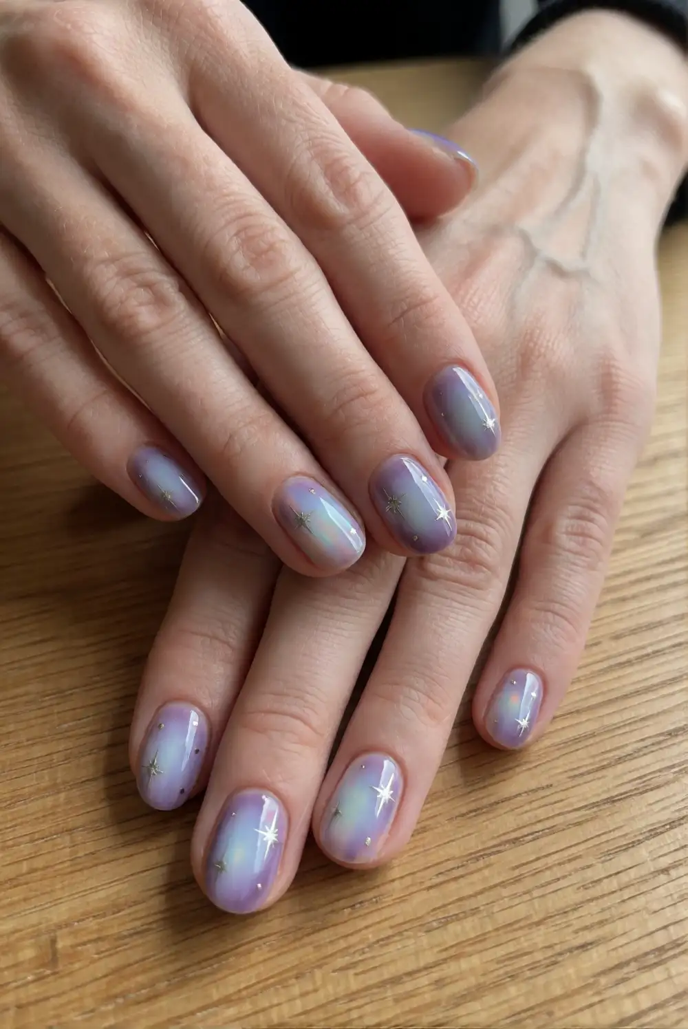 Opal Witchy Aura Nails